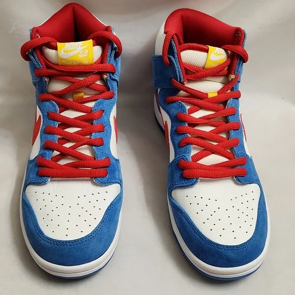 Nike SB Dunk High Pro Doraemon Hightop Sneakers (M Size 7.5)